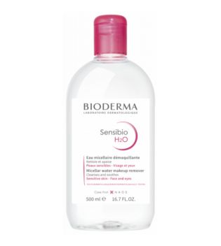 Bioderma - Sensibio H2O eau micellaire démaquillante 500ml - Peaux sensibles