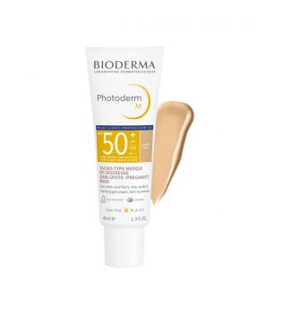 Bioderma - Gel-crème solaire visage contre la lumière bleue M SPF50+ - Light