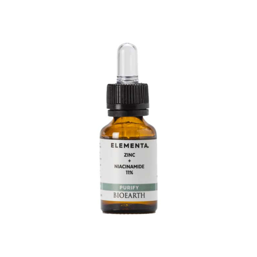 Bioearth - Sérum visage concentré 11% zinc + niacinamide