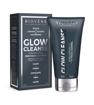Biovène - Nettoyant Pores Exfoliant Visage Glow Cleanse