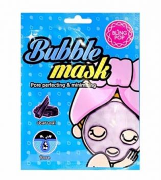 Bling Pop - Masque minimisant les pores avec charbon actif Bubble Mask