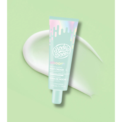 Bodyboom - *Seboom* - Crème visage micro-exfoliante de nuit - Peaux grasses et mixtes