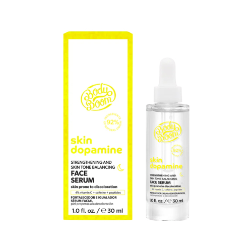 Bodyboom - *Skin Dopamine* - Sérum fortifiant et unifiant 4% vit C + cafeina + peptidos