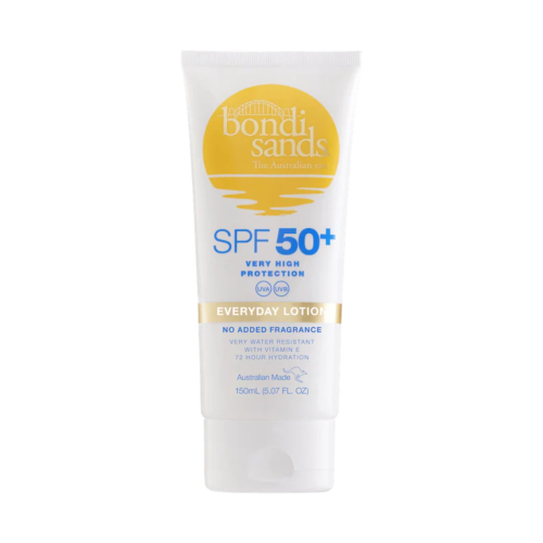 Bondi Sands - Lotion solaire pour le corps 50+ sans parfum
