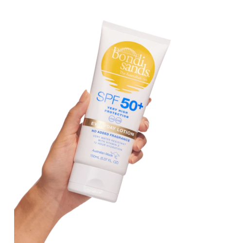 Bondi Sands - Lotion solaire pour le corps 50+ sans parfum