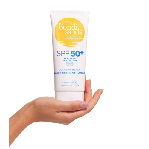 Bondi Sands - Lotion solaire Body Sunscreen Lotion SPF50+ Coconut Beach