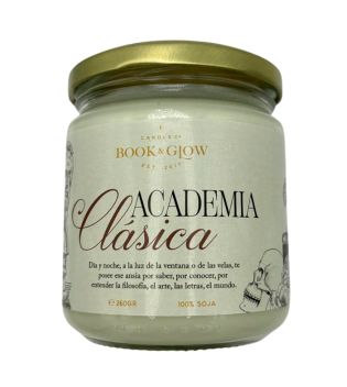 Book and Glow - *Les Archives* - Bougie de soja - Classical Academy