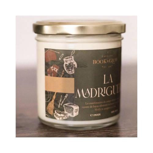 Book and Glow - *Mondes extraordinaires* - Bougie de soja végétalienne - Le Terrier