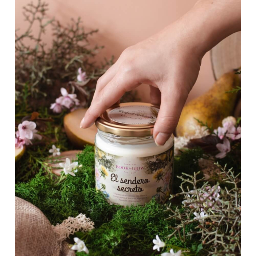 Book and Glow - *Perfect Moments* - Bougie de Soja - El sendero secreto