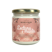 Book and Glow - *Perfect Moments* - Bougie de soja - Lectura y manta