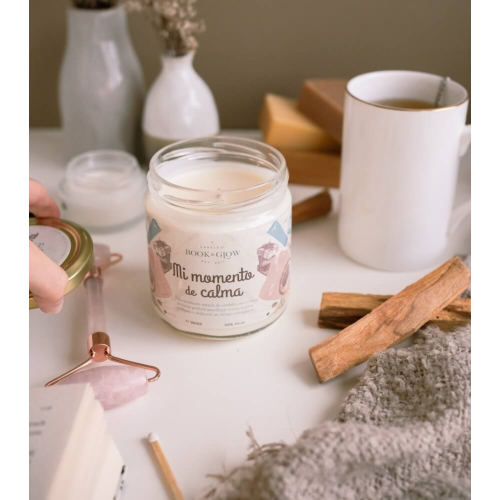 Book and Glow - *Perfect Moments* - Bougie de soja - Mon moment de calme