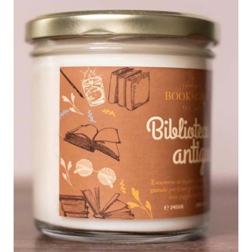 Book and Glow - *Perfect Moments* - Bougie de soja - Biblioteca antigua