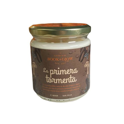 Book and Glow - *Perfect Moments* - Bougie de soja - La primera tormenta