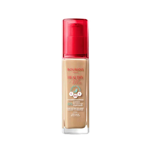 Bourjois - Fond de teint Healthy Mix Clean Foundation - 55N: Deep Beige