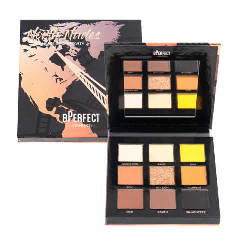 BPerfect - *Compass of Creativity* - Palette de fards à paupières North Nudes