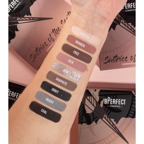 BPerfect - *Compass of Creativity Vol.2* - Palette d'ombres à paupières - Sultries of the South