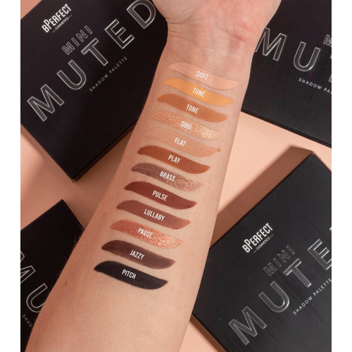 BPerfect - Palette d'ombres Muted Mini