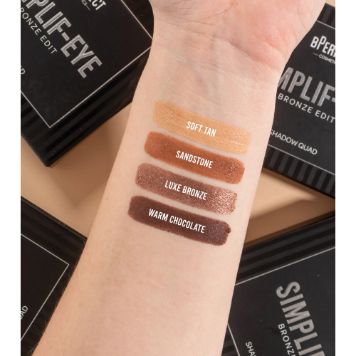 BPerfect - *Simplif-Eye* - Palette de fards à paupières - Bronze Edit