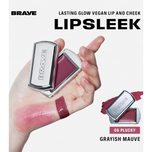 Braye - Baume à lèvres et joues Lipsleek - 06: Plucky