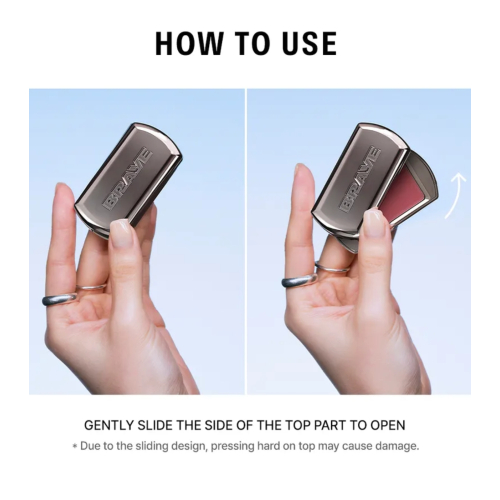 Braye - Baume à lèvres et joues Lipsleek Blur - 03: Worthy