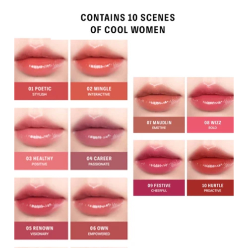 Braye - Teinte à lèvres Thin Glow Tint - 10: Hurtle