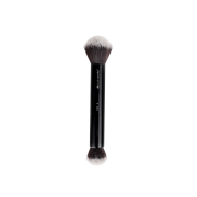 Brushworks - Pinceau double embout pour produits en poudre et en crème - Nº 6