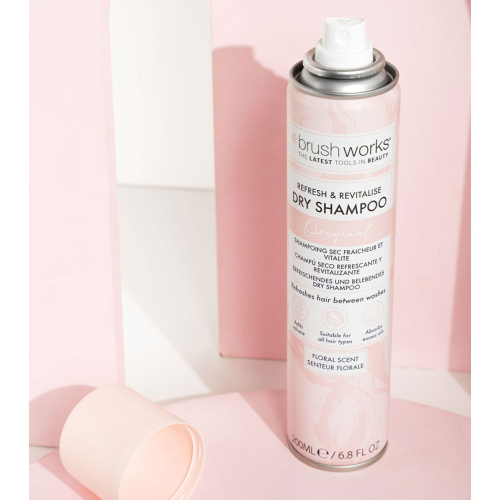 Brushworks - Shampoing sec rafraîchissant et revitalisant - Parfum Floral