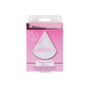 Brushworks Triangle Makeup Puff Duo