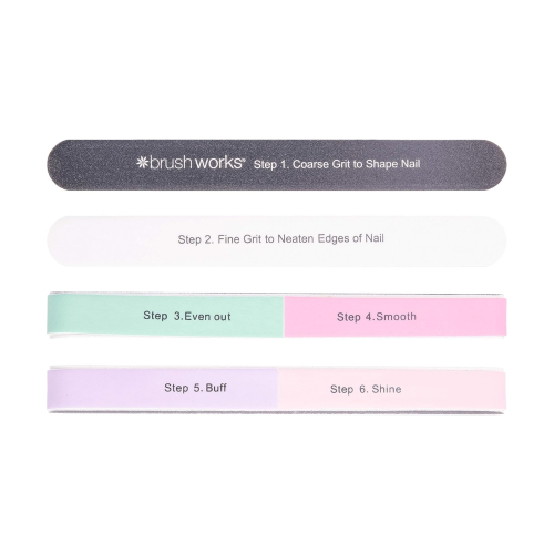 BrushWorks - Lime à ongles 6 Way Shaoe & Shine Buffer
