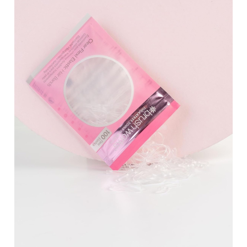 Brushworks - Pack de bandes élastiques transparentes