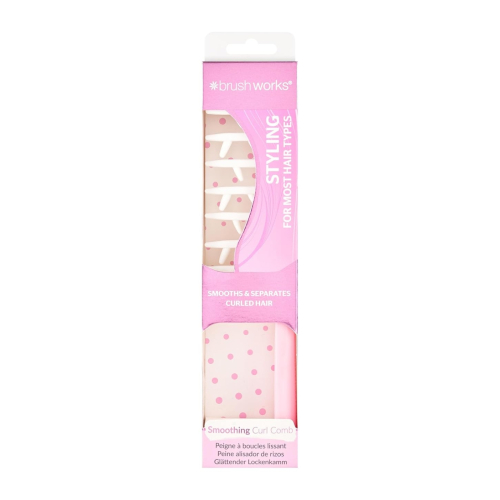 Brushworks - Brosse pour cheveux bouclés Smoothing Curl Combo