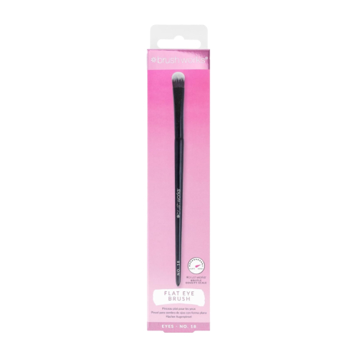 Brushworks - Pinceau pour les yeux Flat Eye - Nº 18