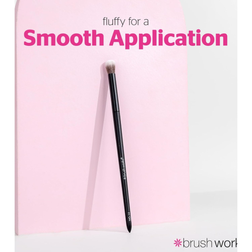 Brushworks - Pinceau pour les yeux Fluffy Blending - Nº 14