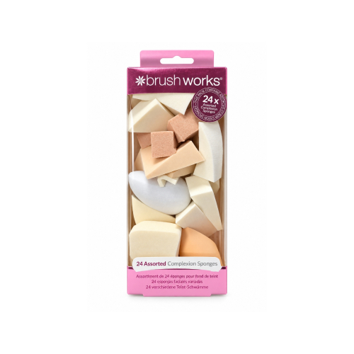Brushworks - Set de 24 éponges à maquillage