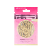 Brushworks - Ensemble de 50 épingles à cheveux Bobby Pins - Blonde