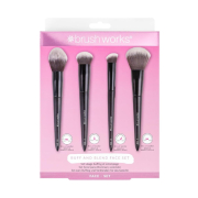 Brushworks - Ensemble de pinceaux Buff and Blend Face Set