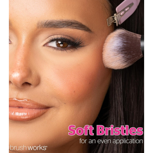 Brushworks - Ensemble de pinceaux Buff and Blend Face Set