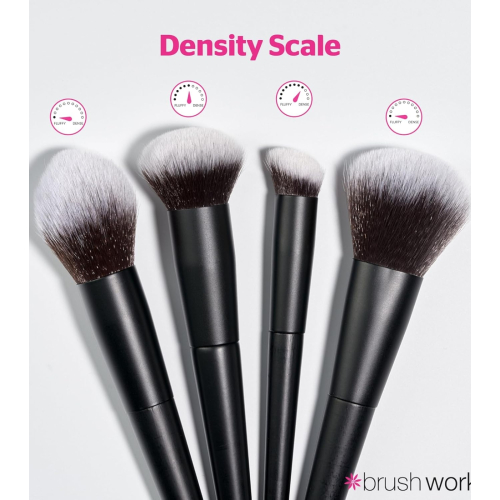 Brushworks - Ensemble de pinceaux Buff and Blend Face Set