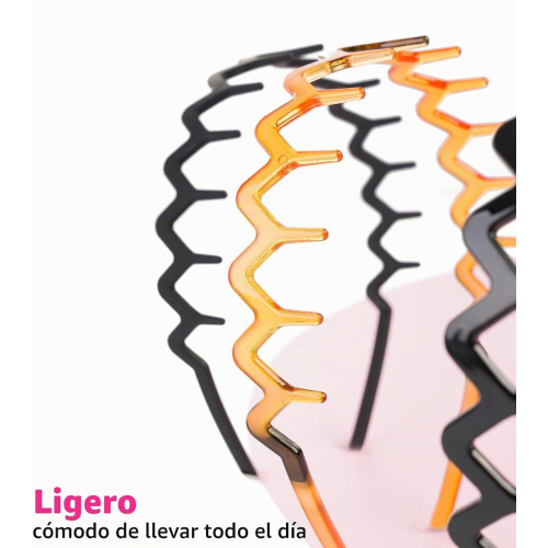 Brushworks - Set de diadèmes Zig Zag