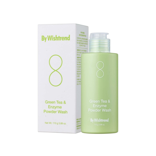By Wishtrend - Poudre nettoyante pour le visage Green Tea & Enzyme - Peaux mixtes et grasses