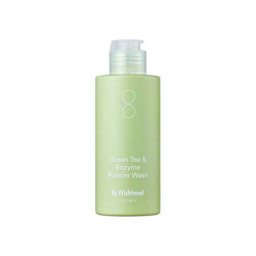 By Wishtrend - Poudre nettoyante pour le visage Green Tea & Enzyme - Peaux mixtes et grasses