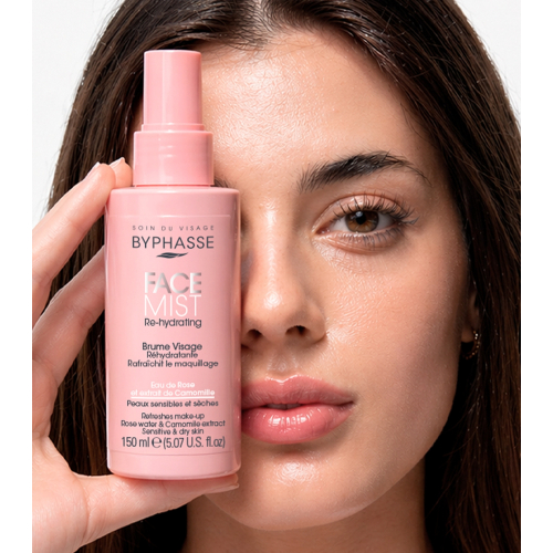 Byphasse - Brume visage Face Mist Re-Hydrating - Peaux sèches et sensibles