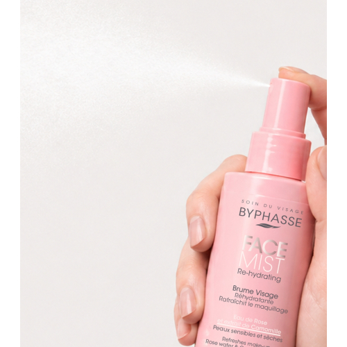 Byphasse - Brume visage Face Mist Re-Hydrating - Peaux sèches et sensibles