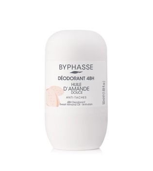 Byphasse - Déodorant roll-on 48h Huile d'Amande Douce