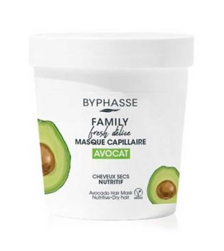 Byphasse - *Family fresh délice* - Masque capillaire - Avocat : cheveux secs