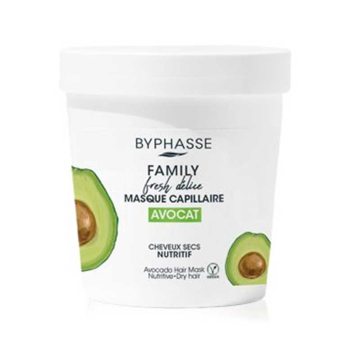 Byphasse - *Family fresh délice* - Masque capillaire - Avocat : cheveux secs