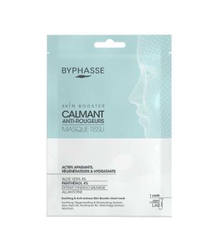 Byphasse - Masque visage Skin Booster - Apaisant et anti-rougeurs