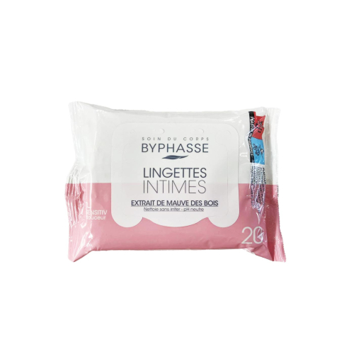 Byphasse - Lingettes intimes 20 unités Sensitiv Douceur