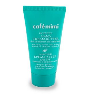 Café Mimi - Crème-beurre pour les mains - Protectrice pour une peau lisse et délicate
