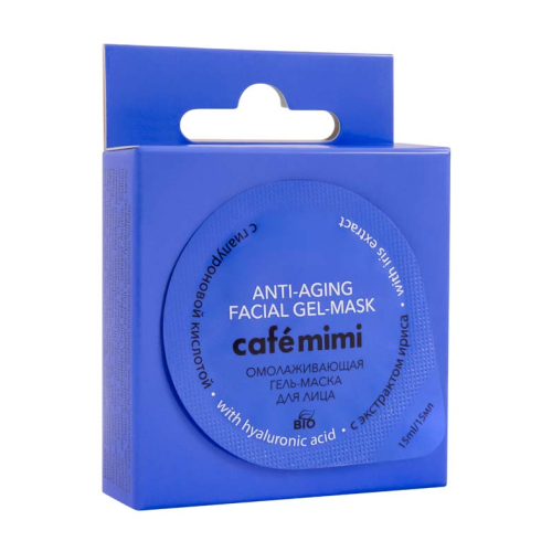 Café Mimi - Masque Gel Anti-Âge Visage